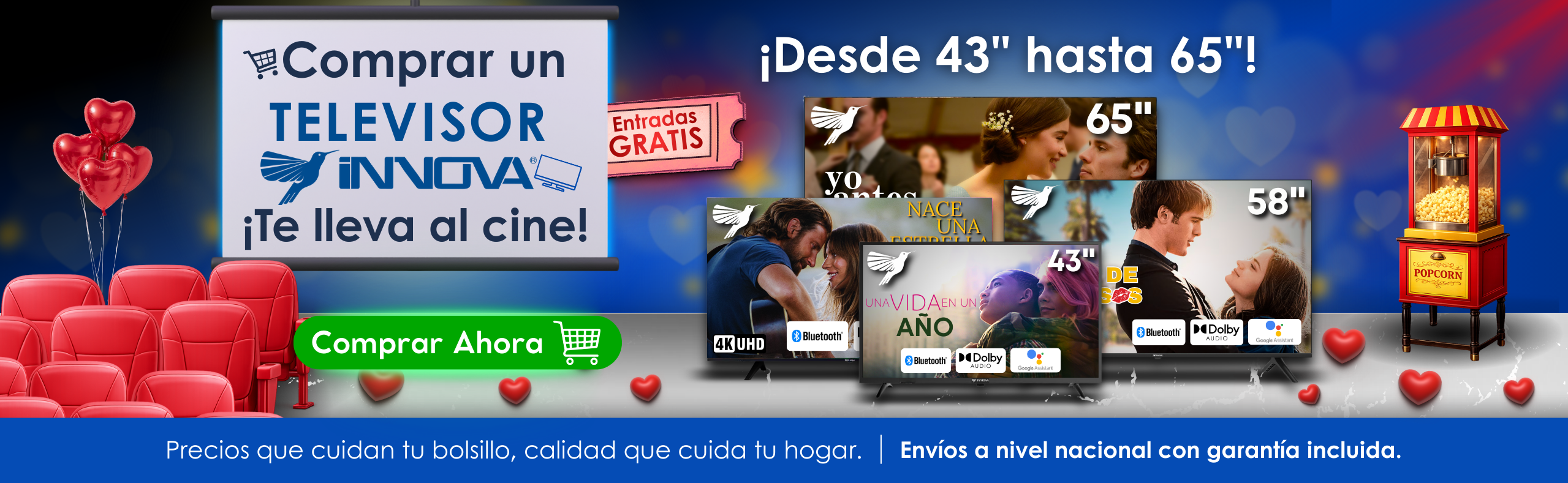 TELEVISORES INNOVA ENTRADAS PC