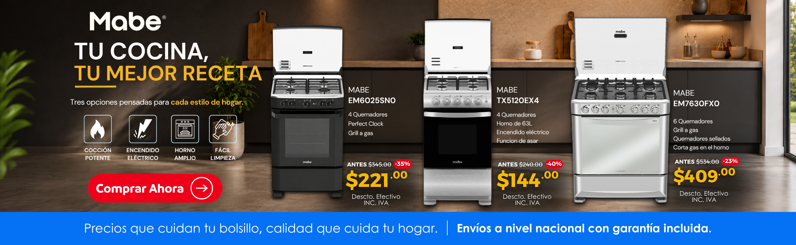COCINA MABE PC
