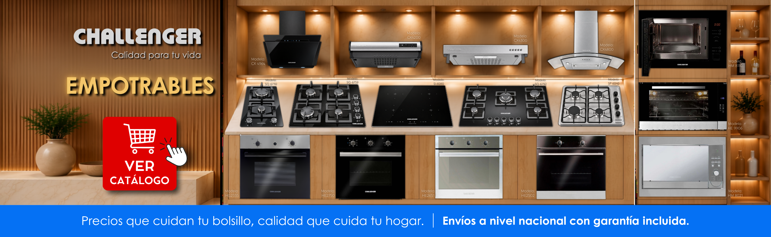 EMPOTRABLES CHALLENGER PC