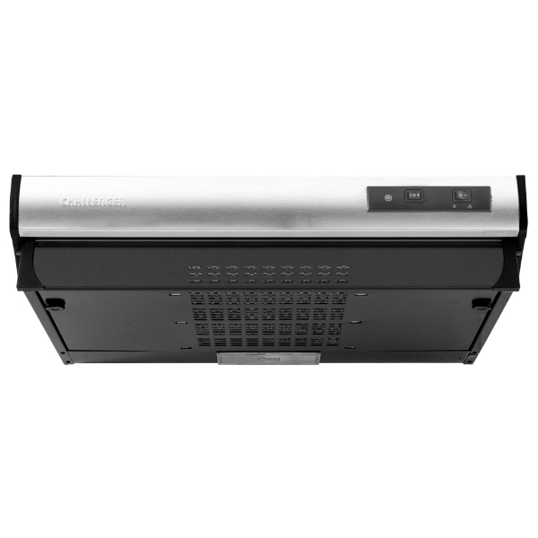 Campana extractora CHALLENGER CX4200 Horizontal 60cm color negro/acero inoxidable
