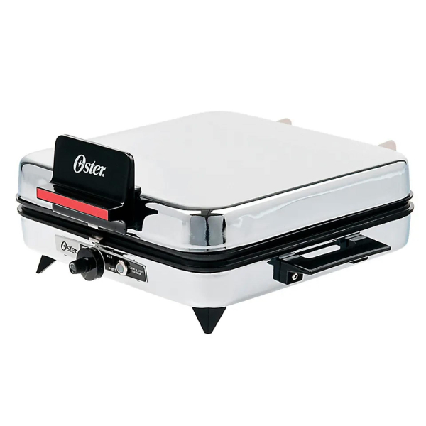 Sanduchera waflera OSTER CG120W-012-000 4 sandwiches color silver