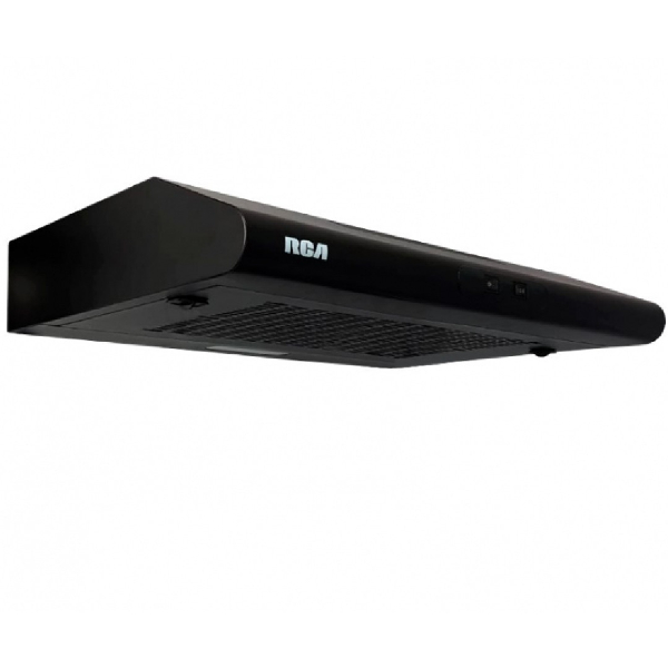 Campana extractora RCA 60S-B horizontal 60cm 2 velocidades color negro