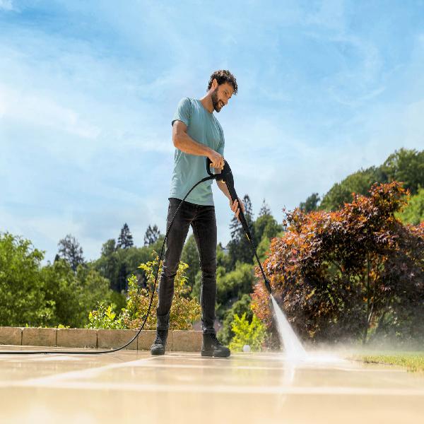 Hidrolavadora KARCHER K4 1885 Psi hidrolavadora alta presión color amarillo
